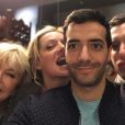 Tarek Boudali sur le tournage de la série "En famille" - Instagram, 13 mars 2018