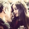 Jérôme Bertin et sa fille Luna complices - Instagram, 10 janvier 2014