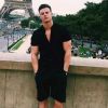 Adrien Laurent à Paris -Instagram, 13 juillet 2018