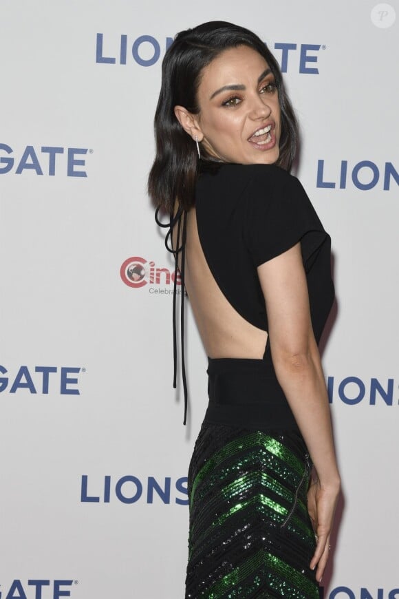 Mila Kunis à la soirée Lionsgate CinemaCon 2018 au Caesars Palace à Las Vegas, le 26 avril 2018