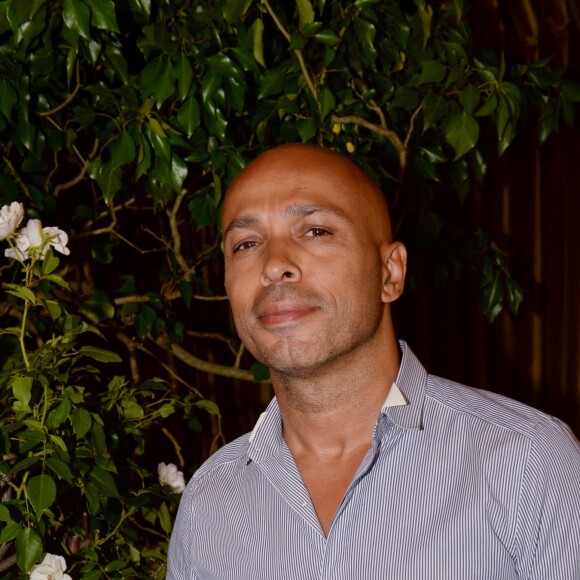 Eric Judor - Inauguration du nouveau lieu éphémère végétal "Le jardin de Joy" sur la terrasse de l'hôtel Barrière Le Fouquet's à Paris le 7 juin 2018. © Coadic Guirec-Rahid Bellak/Bestimage