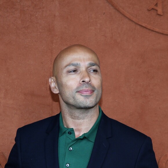 Éric Judor au village lors des internationaux de France de tennis de Roland Garros, Jour 3, à Paris le 29 mai 2018. © Dominique Jacovides / Cyril Moreau / Bestimage