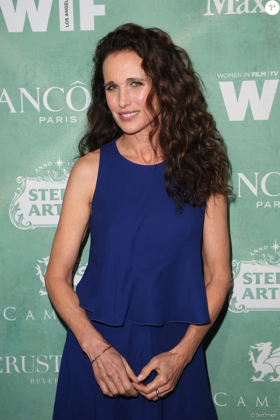 Andie MacDowell au 11ème Cocktail annuel Women In Film Pre-Oscar au