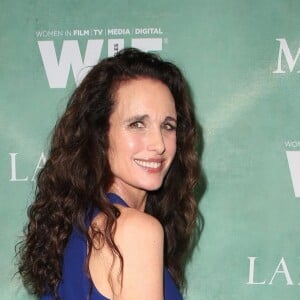 Andie MacDowell au 11ème Cocktail annuel Women In Film Pre-Oscar au Crustacean à Beverly Hills, le 2 mars 2018