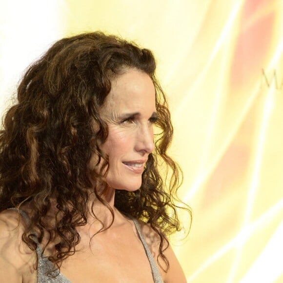 Andie MacDowell arrive à la soirée Marcel Remus à Majorque le 3 aout 2017.