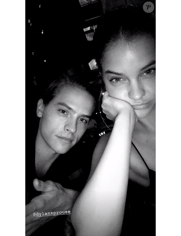 Barbara Palvin et Dylan Sprouse de plus en plus complices sur Instagram. Ici, ce 24 juillet 2018. Le début d'une idylle ?