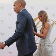 Thierry Henry et sa compagne Andrea Rajacic - Soirée post-mariage du joueur du footballeur Cesc Fabregas et Daniella Semaan à Ibiza en Espagne le 24 juillet 2018.