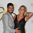 Luis Suarez et sa femme Sofia Balbi enceinte - Soirée post-mariage du joueur du footballeur Cesc Fabregas et Daniella Semaan à Ibiza en Espagne le 24 juillet 2018.