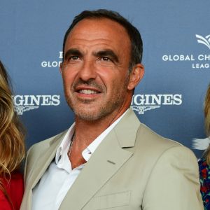 Exclusif - Nikos Aliagas - Photocall lors du Longines Paris Eiffel Jumping au Champ de Mars à Paris, le 7 juillet 2018. © Perusseau-Veeren/Bestimage