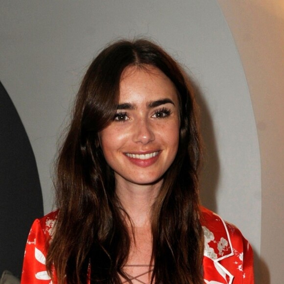 Lily Collins et Quincy Jones à la soirée en l'honneur de Quincy Jones dans le cadre du Festival Ischia Global Film & Music, le 18 juillet 2018.