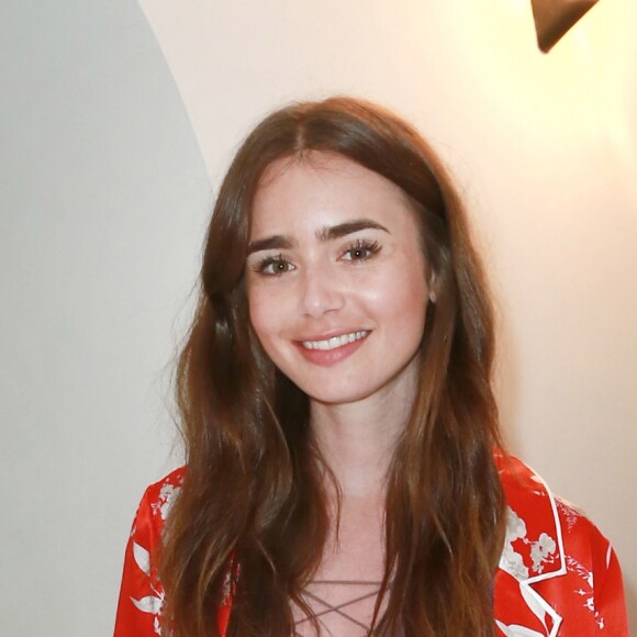 Lily Collins à la soirée en l'honneur de Quincy Jones dans le cadre du Festival Ischia Global Film & Music, le 18 juillet 2018.