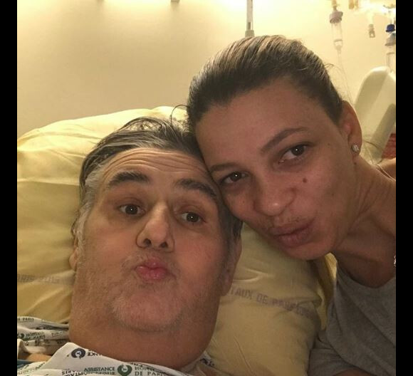 Pierre Ménès et sa femme Melissa Acosta - Instagram, 12 décembre 2017