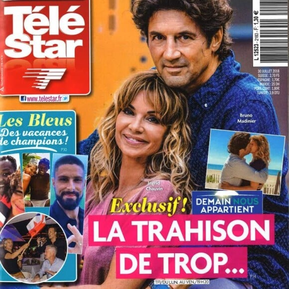 Couverture du prochain numéro de "Télé Star"