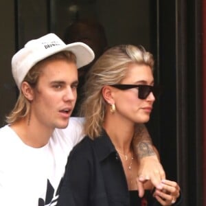 Justin Bieber et sa fiancé Hailey Baldwin en pleine séance de shopping à New York Le 27 juillet 2018