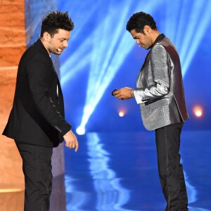 Exclusif - Kev Adams et Jamel Debbouze - Festival "Marrakech du Rire 2018" à Marrakech, Maroc, le 24 juin 2018. © Rachid Bellak/Bestimage