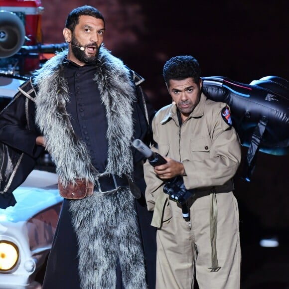 Exclusif - Ramzy Bedia et Jamel Debbouze - Festival "Marrakech du Rire 2018" à Marrakech, Maroc, le 24 juin 2018. © Rachid Bellak/Bestimage