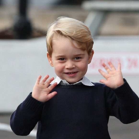 Le prince George de Cambridge le 1er octobre 2016 à Victoria au Canada.