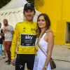 Geraint Thomas (GBR-Sky) et sa femme Sara Elen Thomas - Arrivée de la 21ème et dernière étape (Houilles - Paris Champs-Elysées) de la 105ème édition du Tour de France sur les Champs-Elysées à Paris le 29 juillet 2018. © Pierre Perusseau/Bestimage