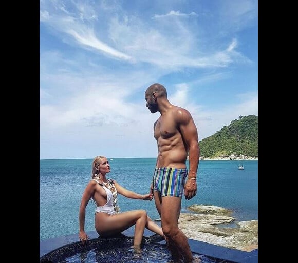 Tatiana-Laurence et Xavier Delarue en voyage en Thaïlande pour leur 12 ans de mariage - Instagram, 30 juillet 2018