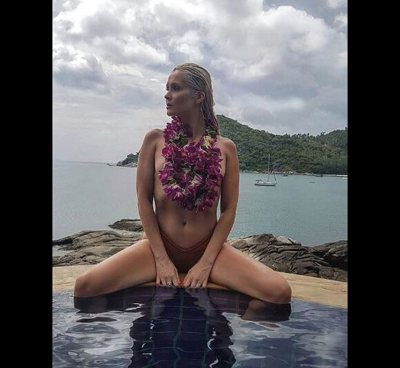 Tatiana-Laurence Delarue en voyage en Thaïlande - Instagram, 30 juillet 2018