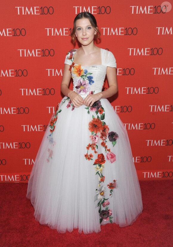 Millie Bobby Brown - Photocall de la soirée 2018 Time 100 Gala au Frederick P. Rose Hall à New York, le 24 avril 2018