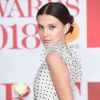 Millie Bobby Brown lors de la soirée des 38ème Brit Awards à l'O2 Arena à Londres le 21 février 2018.