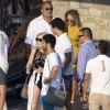 Tiffany Trump, la plus jeune fille de l'actuel président des États-Unis Donald Trump, en vacances à l'île de Mykonos en Grèce le 31 juillet 2018.