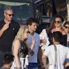 Tiffany Trump, la plus jeune fille de l'actuel président des États-Unis Donald Trump, en vacances à l'île de Mykonos en Grèce le 31 juillet 2018.