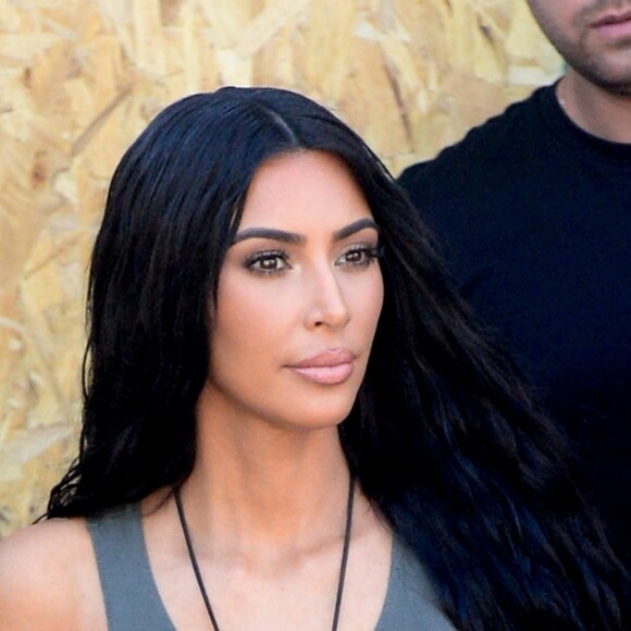 Kim Kardashian - Les soeurs Kardashians sont allées faire des courses chez La Brea Bakery à Los Angeles, le 23 juillet 2018