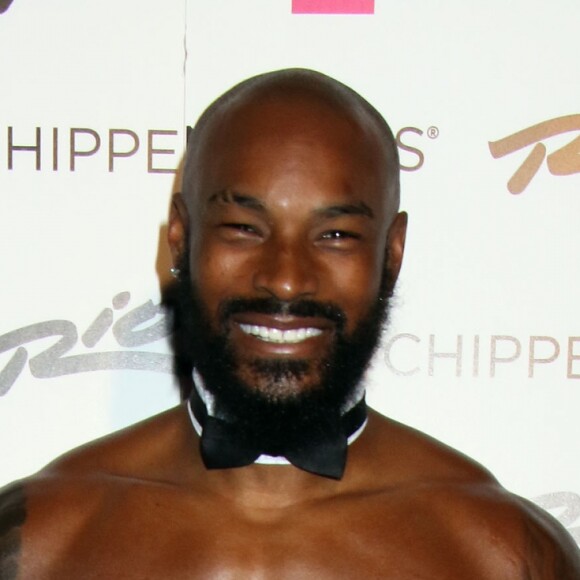 Tyson Beckford rejoint les Chippendales lors d'un spectacle à Las vegas, le 7 avril 2017