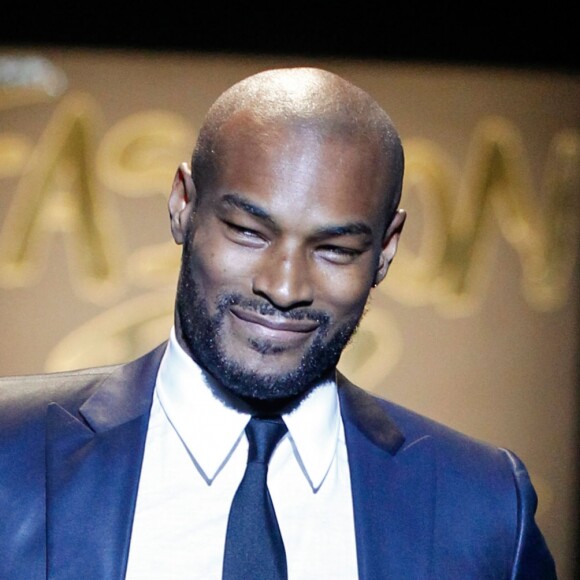 Tyson Beckford - Défilé caritatif Fashion For Relief organisé par Naomi Campbell au Lincoln Center à New York, le 17 février 2015.
