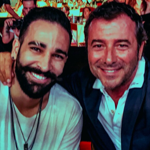 Exclusif - Adil Rami et Bernard Montiel - Le champion du monde de K1, Muay Thai et Kick-Boxing, Yohan Lidon célèbre sa victoire au Mas de Bellevue après son combat lors de la Fight Night 2018 à Saint-Tropez