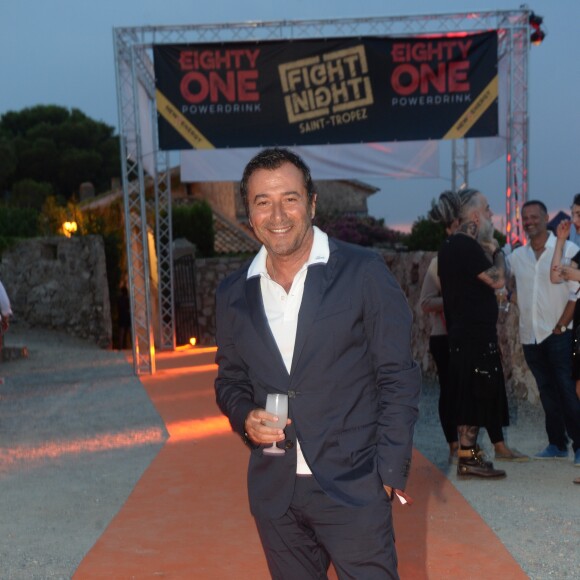 Semi-Exclusif - Bernard Montiel - Les people assistent à l'édition Fight Night 2018 à Saint-Tropez le 4 Août 2018 © Rachid Bellak / Bestimage