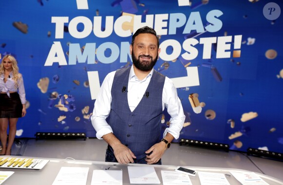 Exclusif - Cyril Hanouna sur le plateau de l'émission TV "Touche Pas à Mon Poste (TPMP)" à Boulogne-Billancourt.