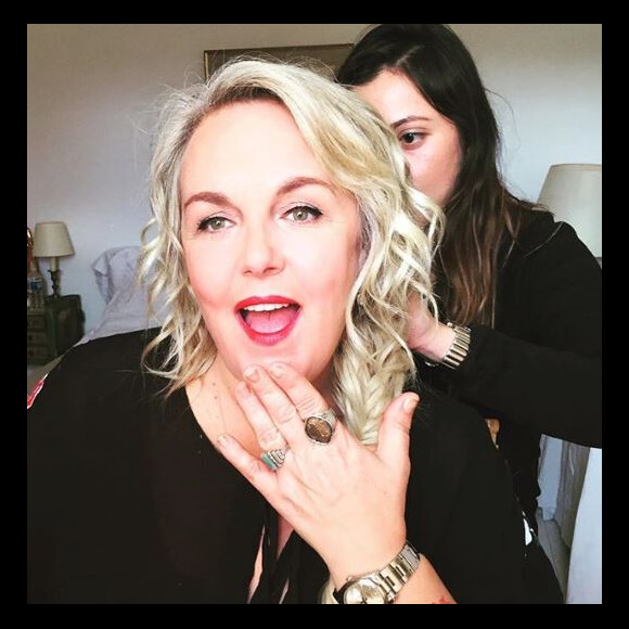 Valérie Damidot en coulisses - Instagram, 10 avril 2018