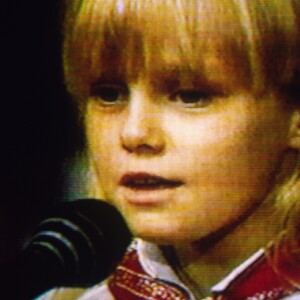 Vanessa Paradis le 3 mai 1981 dans L'Ecole des Fans de Jacques Martin