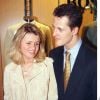 Michael Schumacher et sa femme Corinna à Milan en 1997.