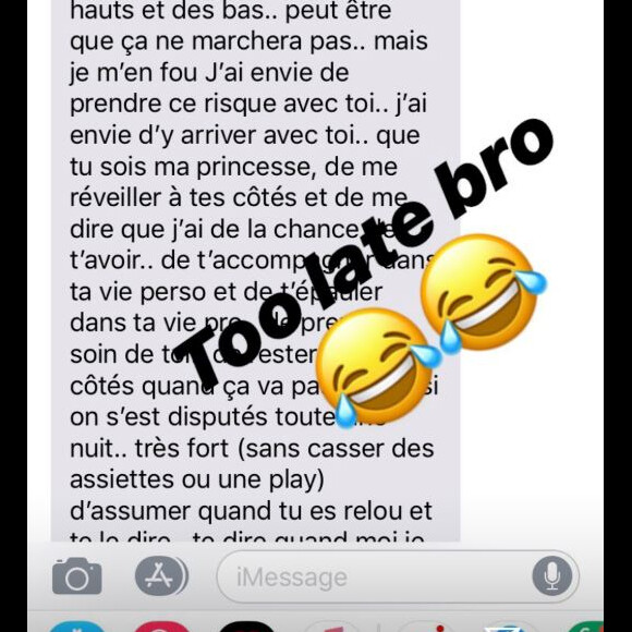 Capucine Anav dévoile sa réponse très cash à un ex qui a essayé de la recontacter - Instagram, 15 août 2018