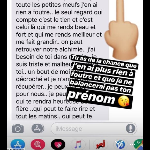 Capucine Anav dévoile sa réponse très cash à un ex qui a essayé de la recontacter - Instagram, 15 août 2018