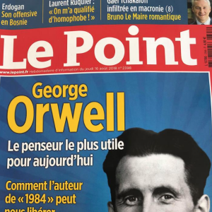 Le Point, août 2018.