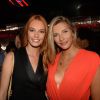 Exclusif - Maëva Coucke (Miss France 2018) et Camille Cerf(Miss France 2015) - Soirée au VIP Room à Saint-Tropez, Côte d'Azur, France, le 11 août 2018. © Rachid Bellak/Bestimage