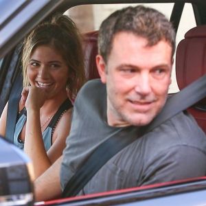 Ben Affleck et sa supposée petite amie Shauna Sexton sont allés acheter de la nourriture à emporter chez Jack in the Box à Los Angeles, le 19 août 2018