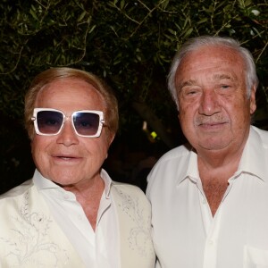 Exclusif - Orlando et Marcel Campion - Massimo Gargia fête son 78ème anniversaire à l'hôtel de Paris à Saint-Tropez, Côte d'Azur, France, le 19 août 2018. © Rachid Bellak/Bestimage