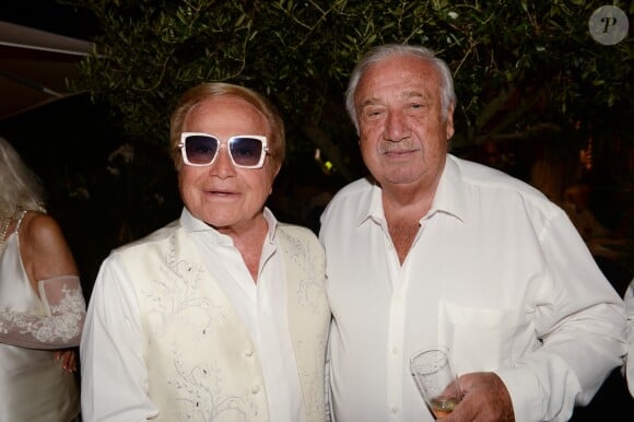 Exclusif - Orlando et Marcel Campion - Massimo Gargia fête son 78ème anniversaire à l'hôtel de Paris à Saint-Tropez, Côte d'Azur, France, le 19 août 2018. © Rachid Bellak/Bestimage