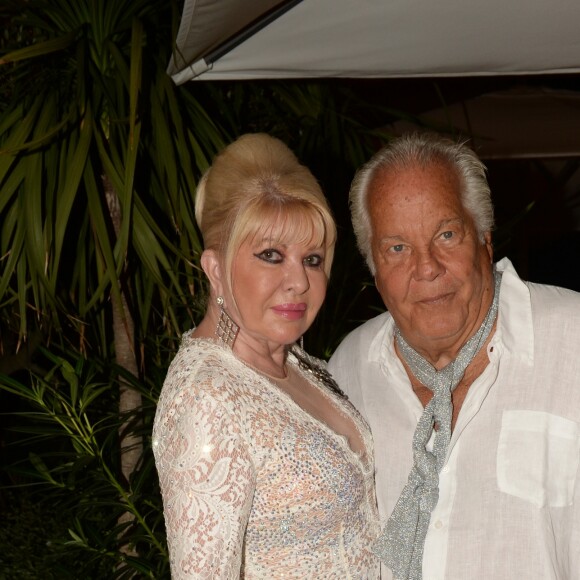 Exclusif - Ivana Trump et Massimo Gargia - Massimo Gargia fête son 78ème anniversaire à l'hôtel de Paris à Saint-Tropez, Côte d'Azur, France, le 19 août 2018. © Rachid Bellak/Bestimage