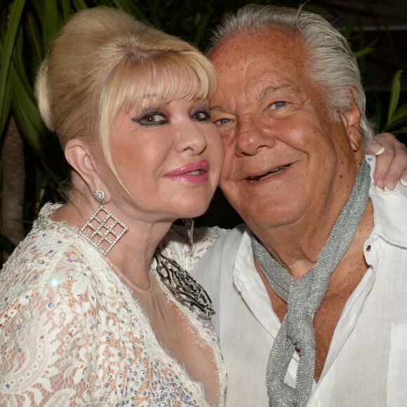 Exclusif - Ivana Trump et Massimo Gargia - Massimo Gargia fête son 78ème anniversaire à l'hôtel de Paris à Saint-Tropez, Côte d'Azur, France, le 19 août 2018. © Rachid Bellak/Bestimage