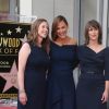 Jennifer Garner entre ses soeurs Susannah Kay Garner-Carpenter et Melissa Garner-Wylie - L'actrice reçoit son étoile sur le Walk Of Fame à Hollywood, Los Angeles, le 20 août 2018.