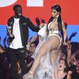 Nicki Minaj, lauréate du prix de Meilleur Clip de Hip Hop (pour la chanson Chun Li) - MTV Video Music Awards 2018 au Radio City Music Hall. New York, le 20 août 2018.