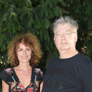 Elsa Lunghini et Dominique Besnehard lors du premier jour de la 11ème édition du festival du Film Francophone d'Angoulême, France, le 21 août 2018. © Coadic Guirec/Bestimage