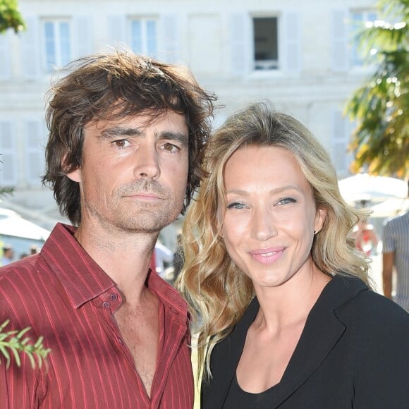 Nicolas Herman et Laura Smet lors du premier jour de la 11ème édition du festival du Film Francophone d'Angoulême, France, le 21 août 2018. © Coadic Guirec/Bestimage